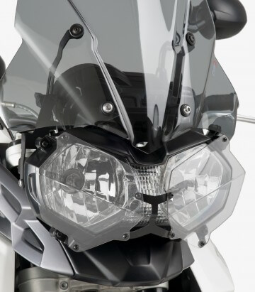 Headlight protector 8124W for Triumph TIGER 800 / Explorer by Puig