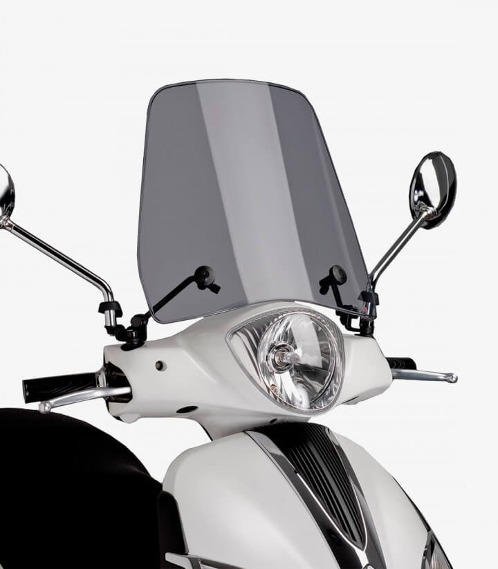 Parabrisas Puig modelo Urban para scooters color Ahumado