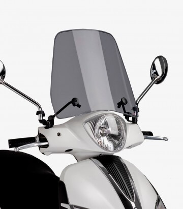 Parabrisas Puig modelo Urban para scooters color Ahumado