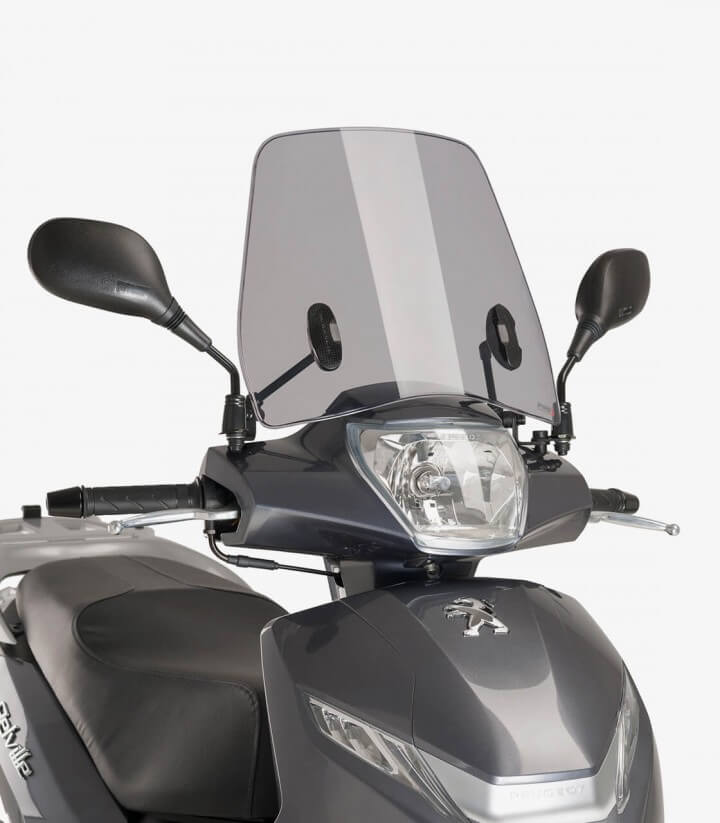 Parabrisas Puig modelo Urban para scooters color Ahumado