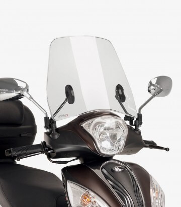 Puig Urban Transparent Windshield for Scooters 9502W