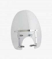 Puig America III Transparent Windshield for Custom Motorcycles 1129W