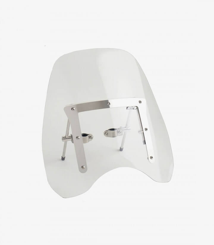 Windschild Puig Modell Chopper für Custom-Motorrad in Klar 0854W