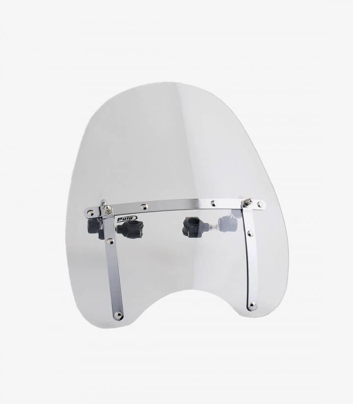 Windschild Puig Modell Daytona IV für Custom-Motorrad in Klar 2003W