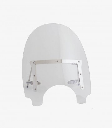 Pantalla Puig modelo Highway para Moto Custom color Transparente 0129W