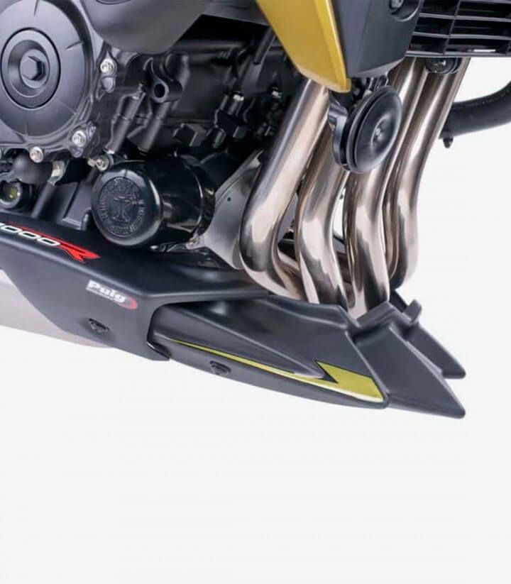 Puig Black motorcycle engine spoiler 4696J