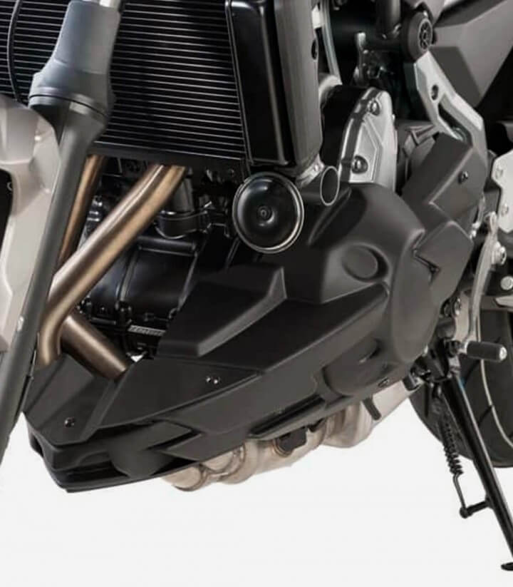 Bugspoiler Kawasaki Z650 (17-19) Puig Schwarz 9589J