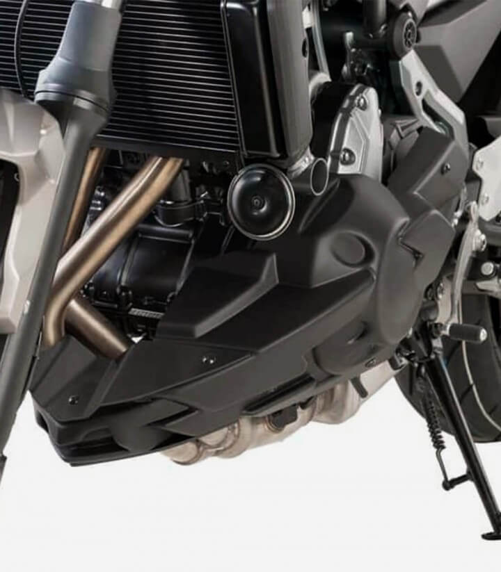 Bugspoiler Kawasaki Z650 (17-19) Puig Schwarz 9589J