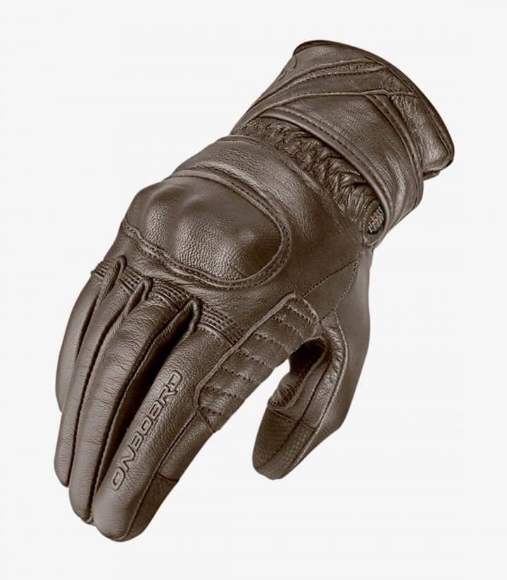 Women Winter Gloves 60's Eyes from On Board color Dark Brown