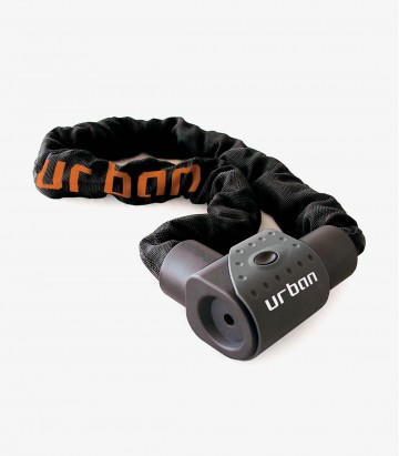 Urban Kette mit Schloss 10K, 10 mm Durchmesser