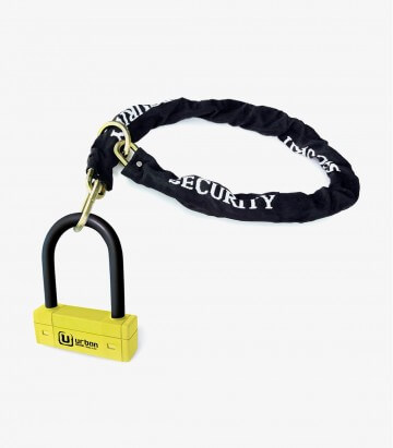 Kette mit Bügelschloss UR85120 (120 mm) von Urban