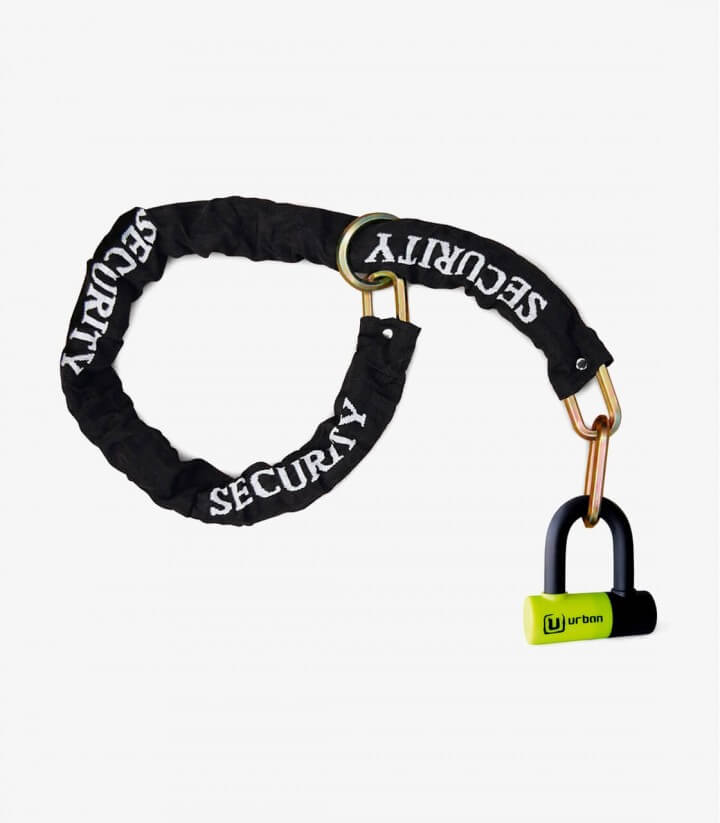 Cadena UR59Duo con candado en U UR59 de 60mm de Urban UR59120
