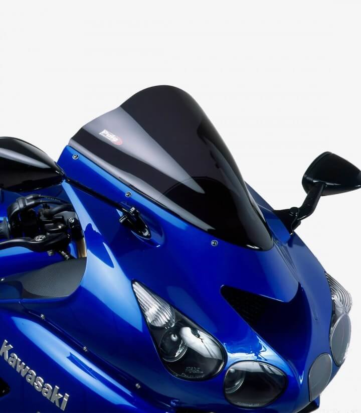 Cúpula Puig Racing Kawasaki ZZR1400 Ahumado oscuro 4057F