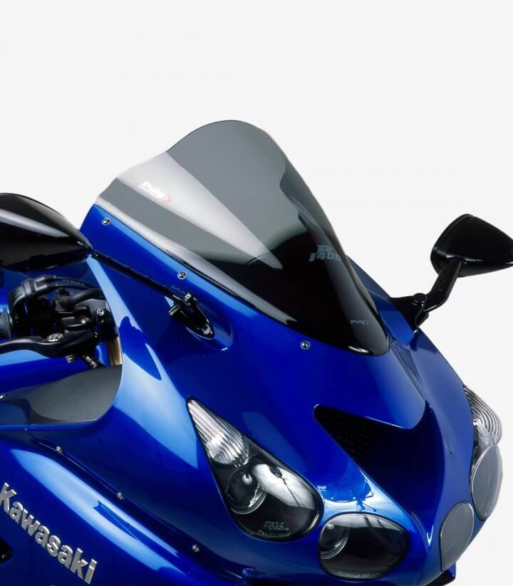 Windschild Puig Racing Kawasaki ZZR1400 Getönt 4057H