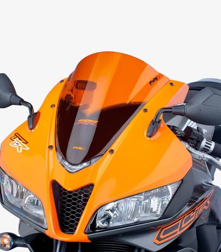 Honda CBR600RR Puig Racing Orange Windshield 4356T