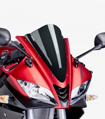 Windschild Puig Racing Yamaha YZF-R125 Carbon 4637C