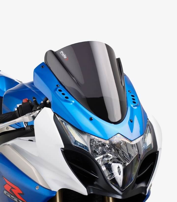 Windschild Puig Z-Racing Suzuki GSX-R1000 (09-16) Dunkel getönt 4933F