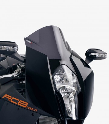 Windschild Puig Z-Racing KTM 1190 RC8 (08-15) Dunkel getönt 4944F