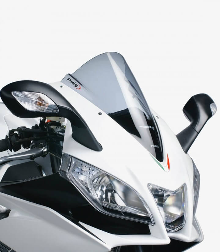 Aprilia RS4 50/RS4 125, RSV4 Puig Racing Smoked Windshield 4945H