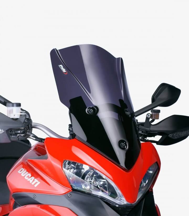 Windschild Puig Touring Plus Ducati Multistrada 1200 (10-12) Dunkel getönt 5250F