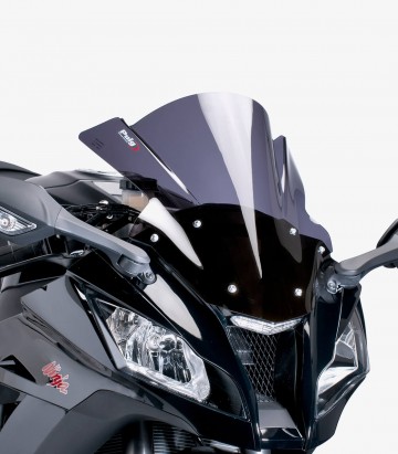 Windschild Puig Z-Racing Kawasaki ZX-10R (11-15) Dunkel getönt 5603F