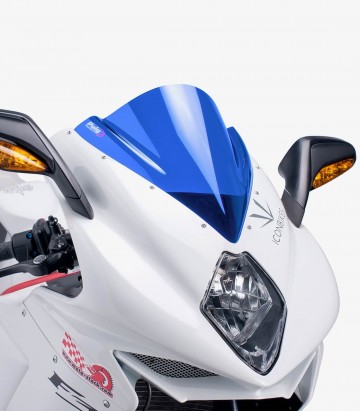 Mv Agusta F3 675 (2012 - 2020), F3 800 (2014 - 2023) Puig Z-Racing Blue Windshield 5651A