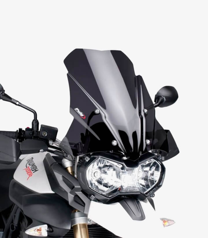 Cúpula Puig Touring Triumph Tiger 800 Ahumado oscuro 5652F