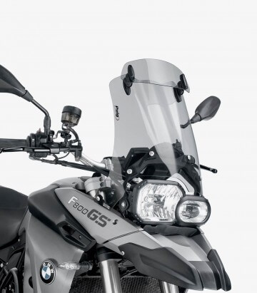 BMW F650 GS, F800 GS Puig Touring with visor Smoked Windshield 5914H