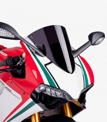 Cúpula Puig Racing Ducati 899/1199/R Panigale, 1199 Superleggera Ahumado oscuro 5990F