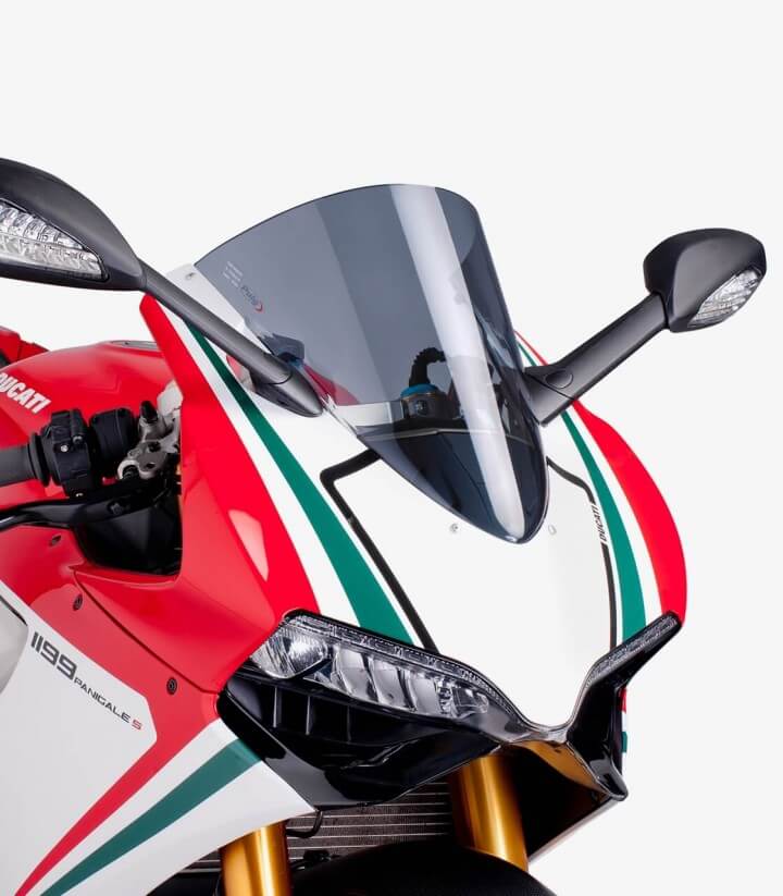 Ducati 899/1199/R Panigale, 1199 Superleggera Puig Racing Smoked Windshield 5990H