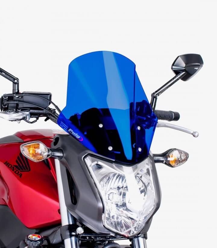 Cúpula Puig Racing Honda NC700S, NC750S Azul 5991A