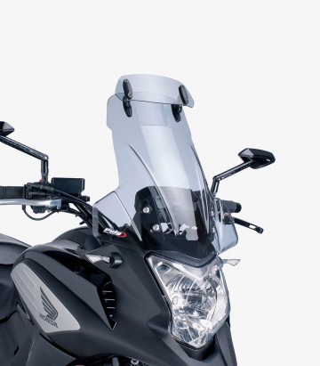 Cúpula Puig Touring con visera Honda NC700X (2012 - 2013), NC750X (2014 - 2015) Ahumado 6002H