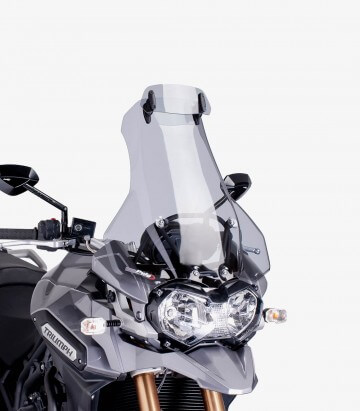 Cúpula Puig Touring con Visera Triumph Tiger Explorer/XC Ahumado 6006H