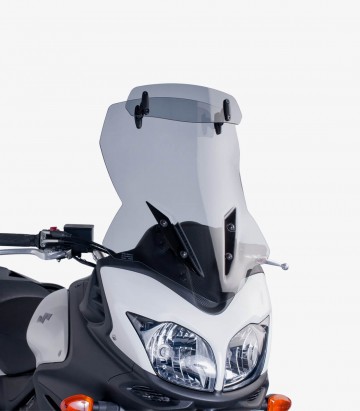 Cúpula Puig Touring con Visera Suzuki DL650/XT V-Strom Ahumado 6253H