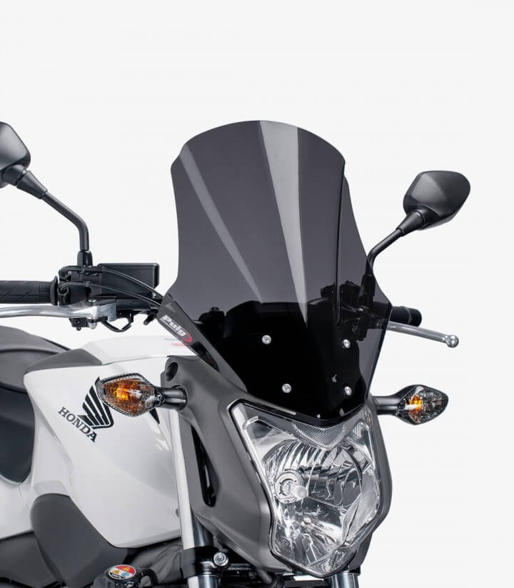 Cúpula Puig Touring Honda NC700S, NC750S Ahumado oscuro 6361F