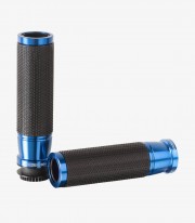 Blue Ascent motorcycle grips by Puig 6326A