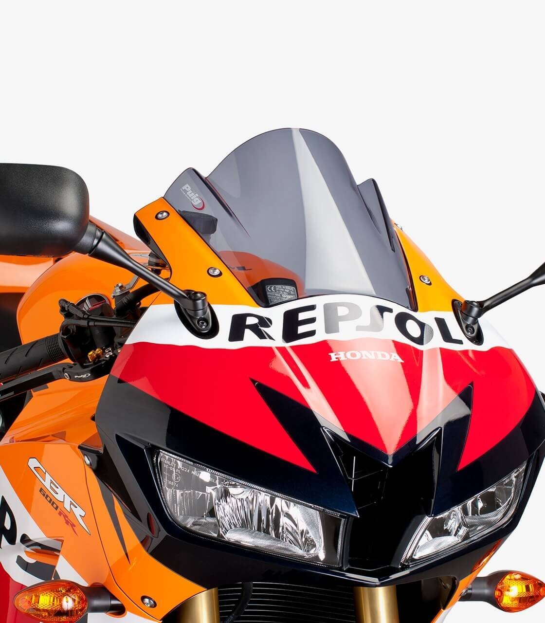 PUIG RACING WINDSCREEN SMOKE