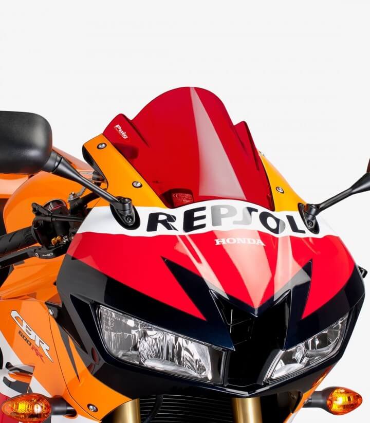 Cúpula Puig Racing Honda CBR600RR Rojo 6478R