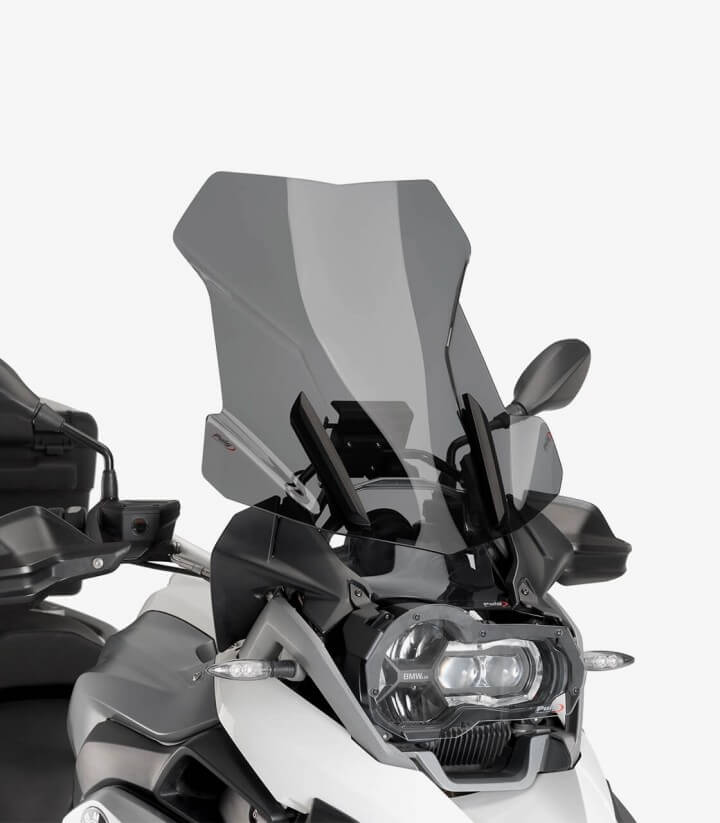 BMW R1200 GS Puig Touring Dark Smoked Windshield 6486F