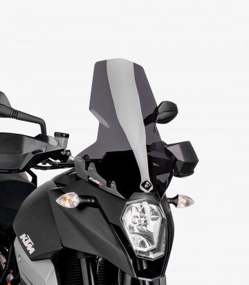Windschild Puig Touring KTM 990 Supermoto T (09-12) Dunkel getönt 6495F