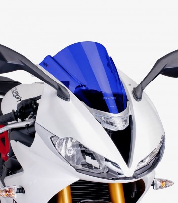Windschild Puig Z-Racing Triumph Daytona 675 (13-17) Blau 6498A