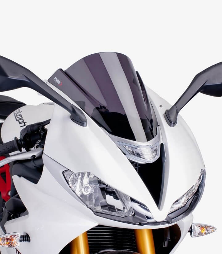 Windschild Puig Z-Racing Triumph Daytona 675 (13-17) Dunkel getönt 6498F