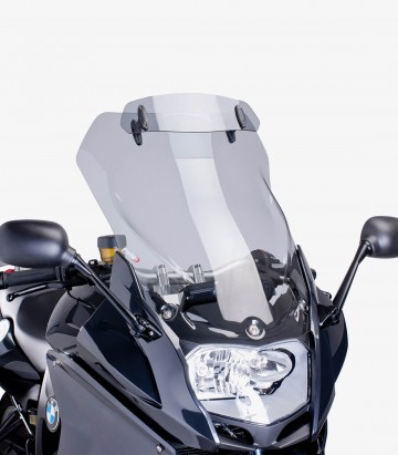 BMW F800GT (2013 - 2018) Puig Touring with visor Smoked Windshield 6503H