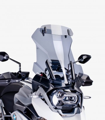 Windschild Puig Touring mit Visier BMW R1200GS (13-18)/Adventure (14-18), R1250GS/Adventure (18-24) Getönt 6504H
