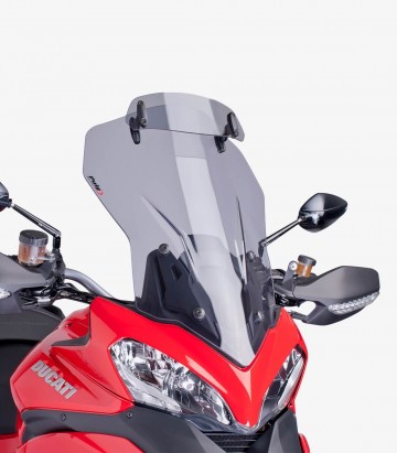 Ducati Multistrada 1200/S Puig Touring with visor Smoked Windshield 6505H