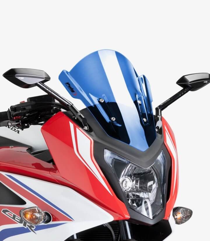 Windschild Puig Z-Racing Honda CBR650F (14-18) Blau 7003A