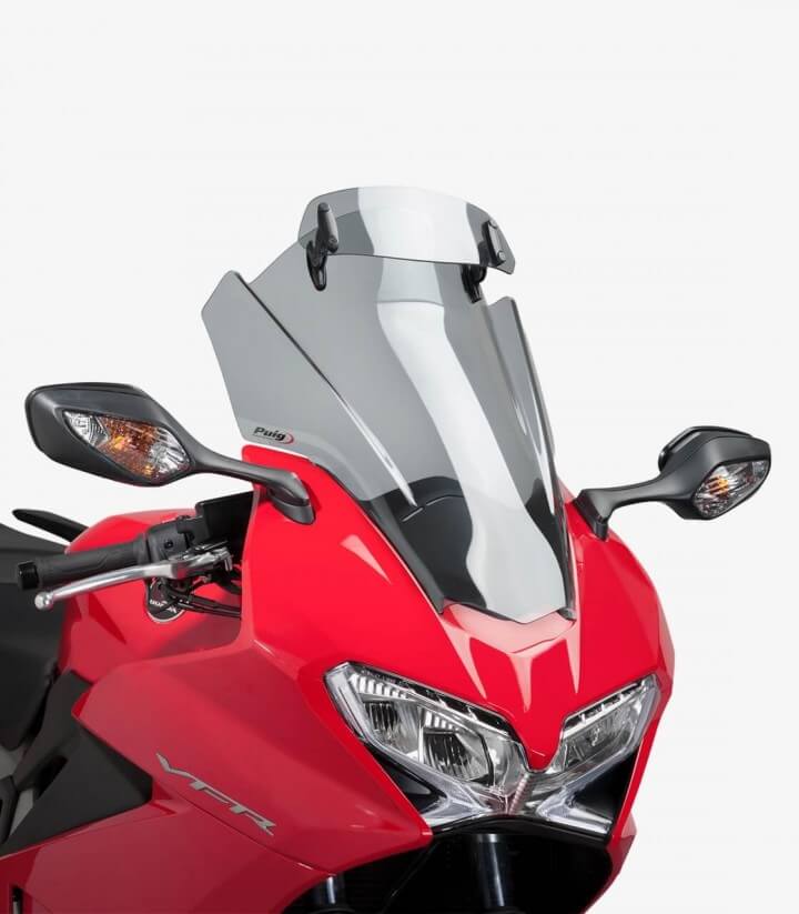 Honda VFR800F Puig Touring with visor Smoked Windshield 7008H