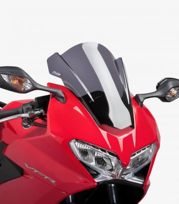 Honda VFR800F (2014 - 2020) Puig Z-Racing Dark smoked Windshield 7598F