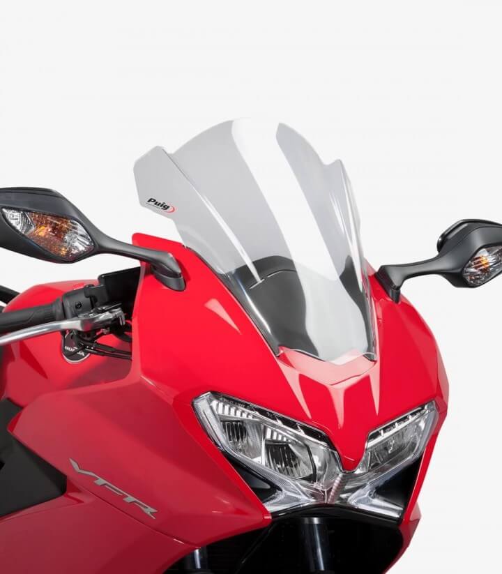 Honda VFR800F Puig Racing Transparent Windshield 7598W