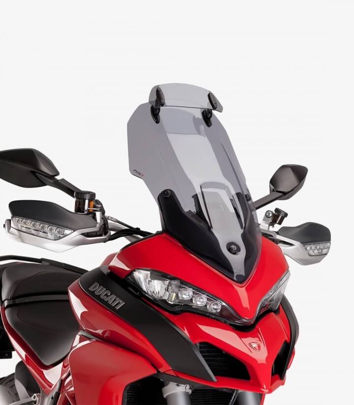 Cúpula Puig Touring con Visera Ducati Multistrada 1200/1200S/950/Enduro Ahumado 7624H